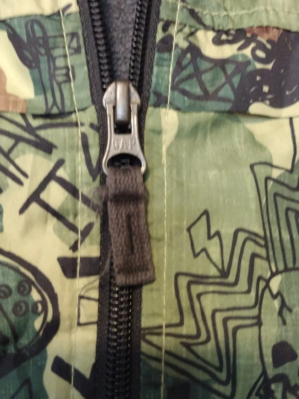 babyGap Camouflage Rocker Print Jacket